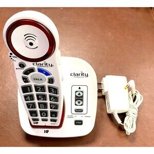 Clarity XLC2 Professional Amplified Cordless Phone Extra Loud Big Button - USED